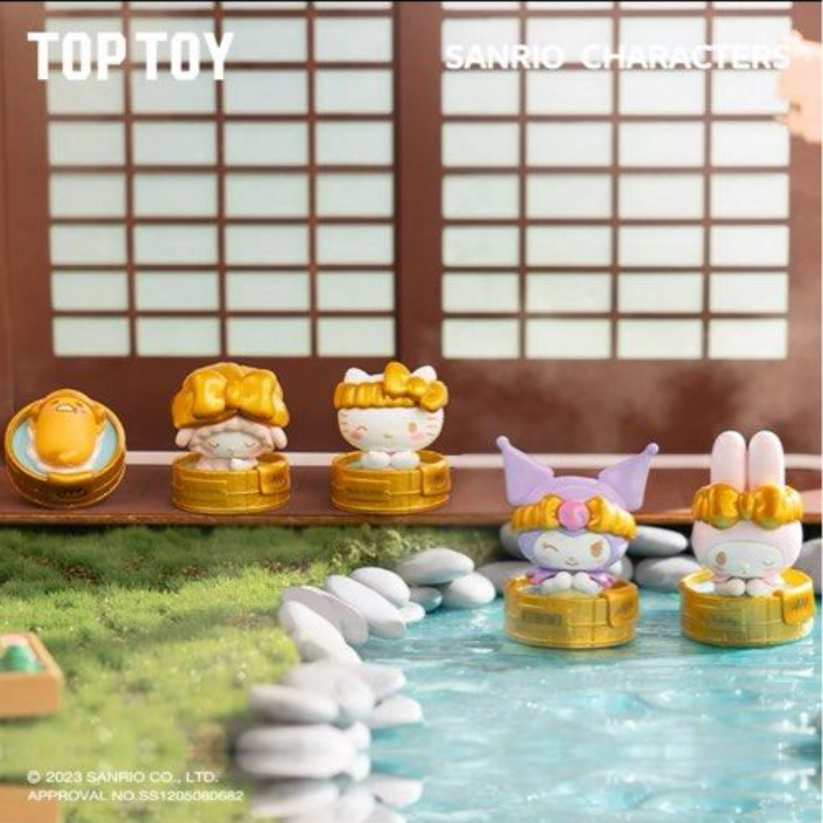 TopToy x Sanrio Characters Mini Cuteness Spa Series-Single Box (Random)-TopToy-Ace Cards &amp; Collectibles