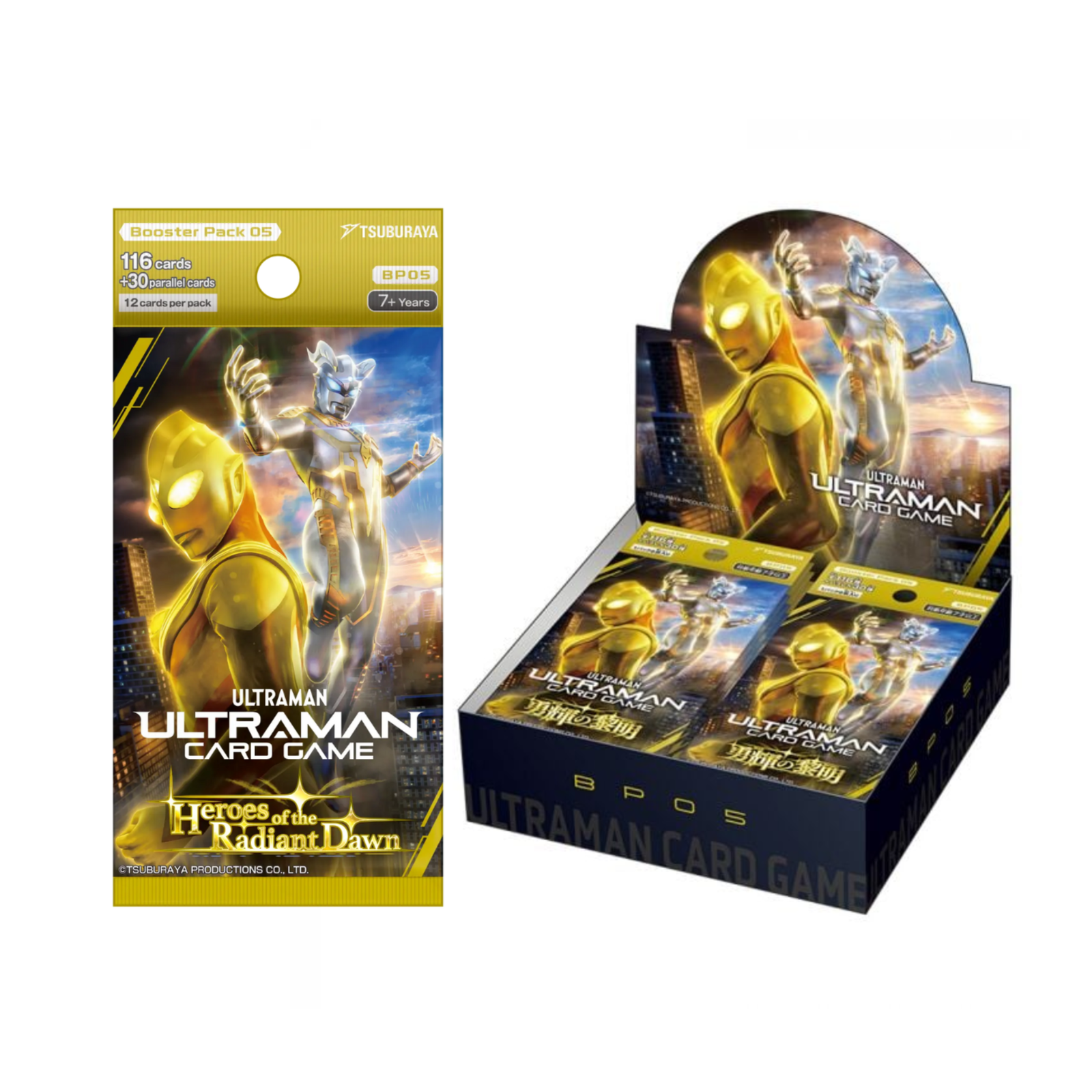Ultraman TCG: BP05 Heroes of the Radiant Dawn (English)-Booster Pack-Tsuburaya-Ace Cards & Collectibles