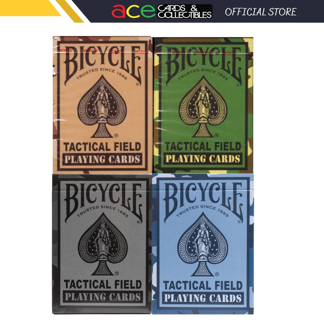 Bicycle Tactical Field Playing Cards-Green-United States Playing Cards Company-Ace Cards &amp; Collectibles