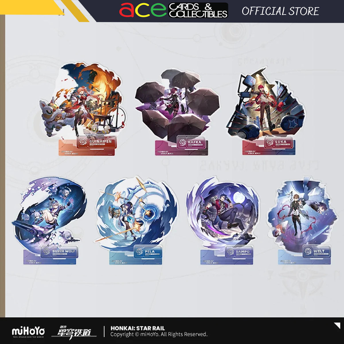 Honkai: Star Rail Character Acrylic Stand &quot;The Nihility&quot;-Guinaifen-miHoYo-Ace Cards &amp; Collectibles