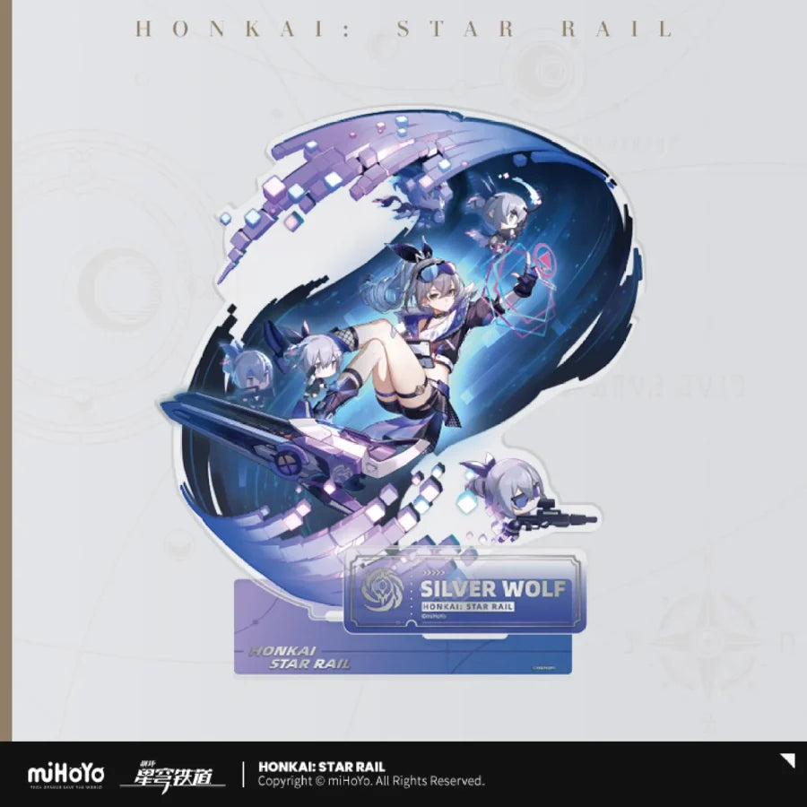 Honkai: Star Rail Character Acrylic Stand &quot;The Nihility&quot;-Silver Wolf-miHoYo-Ace Cards &amp; Collectibles