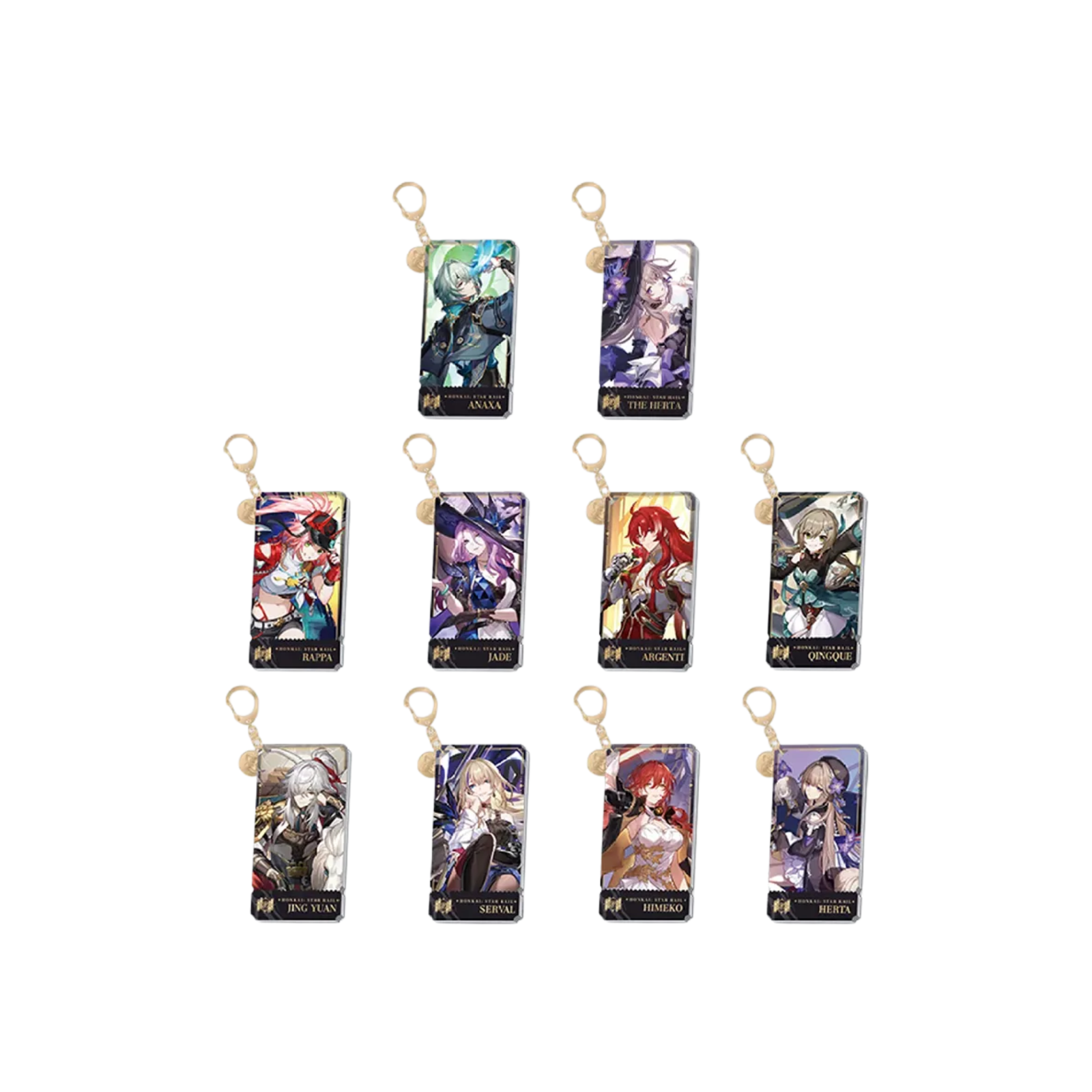 Honkai: Star Rail Character Keychain "The Erudition"-Argenti-miHoYo-Ace Cards & Collectibles
