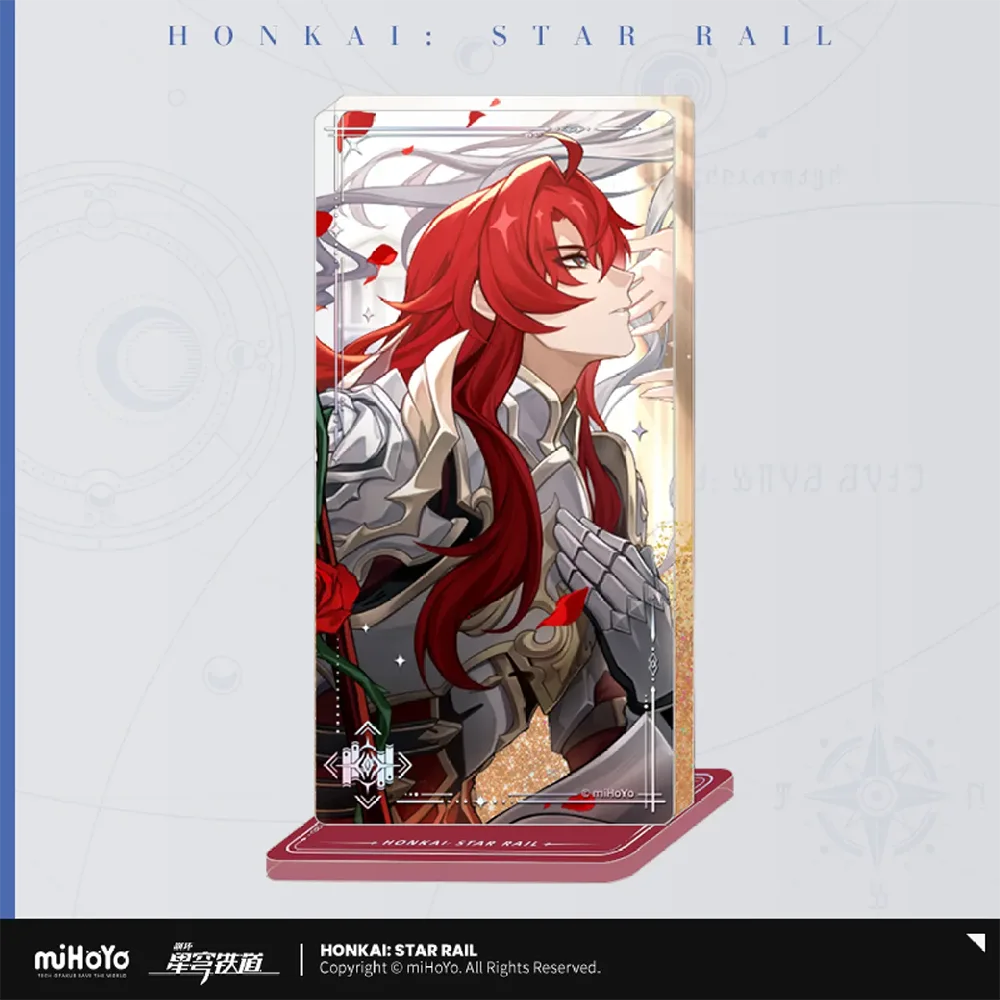 Honkai: Star Rail Light Cone Quicksand Acrylic Block Stand-Argenti-miHoYo-Ace Cards &amp; Collectibles