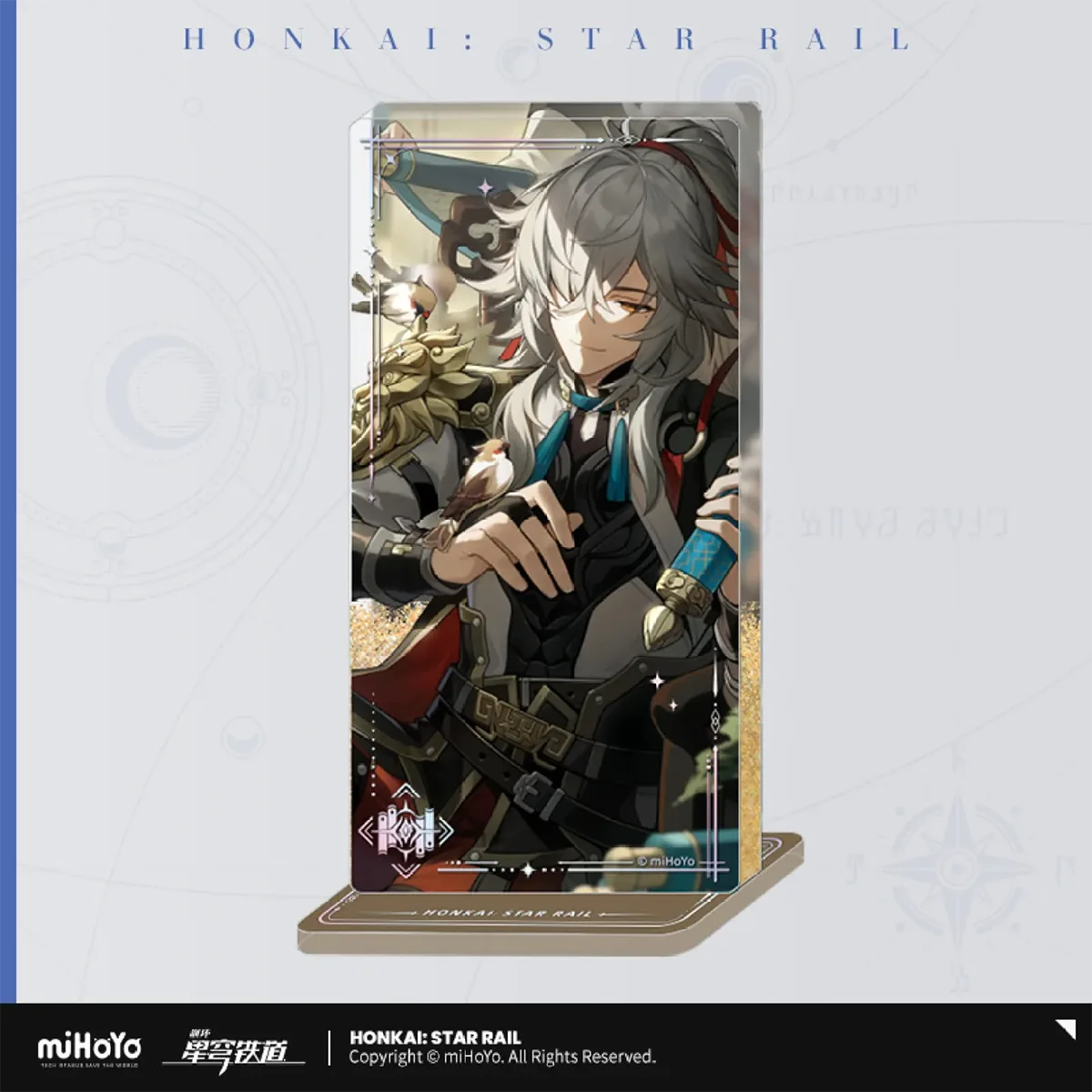 Honkai: Star Rail Light Cone Quicksand Acrylic Block Stand-Jing Yuan-miHoYo-Ace Cards &amp; Collectibles