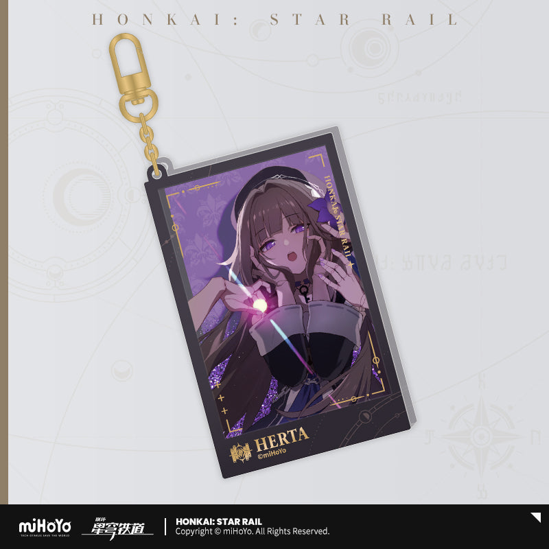 Honkai: Star Rail Quicksand Keychain &quot;Departure Countdown Series&quot;-Herta-miHoYo-Ace Cards &amp; Collectibles