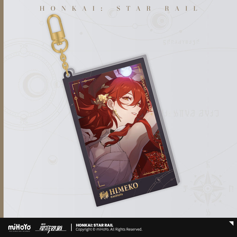 Honkai: Star Rail Quicksand Keychain &quot;Departure Countdown Series&quot;-Himeko-miHoYo-Ace Cards &amp; Collectibles