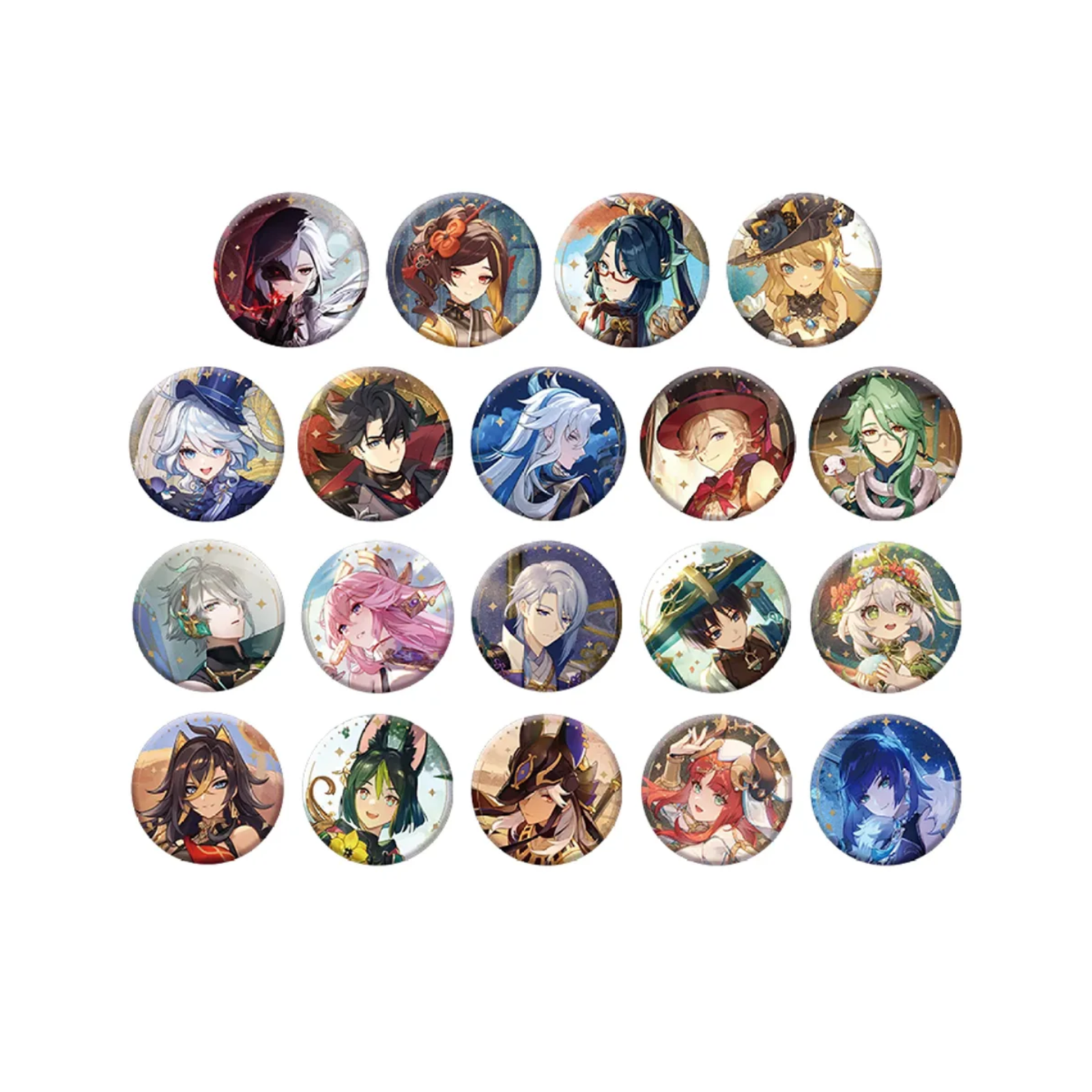 miHoYo Genshin Impact Anecdote Series Characters Badge-Neuvillette-miHoYo-Ace Cards & Collectibles