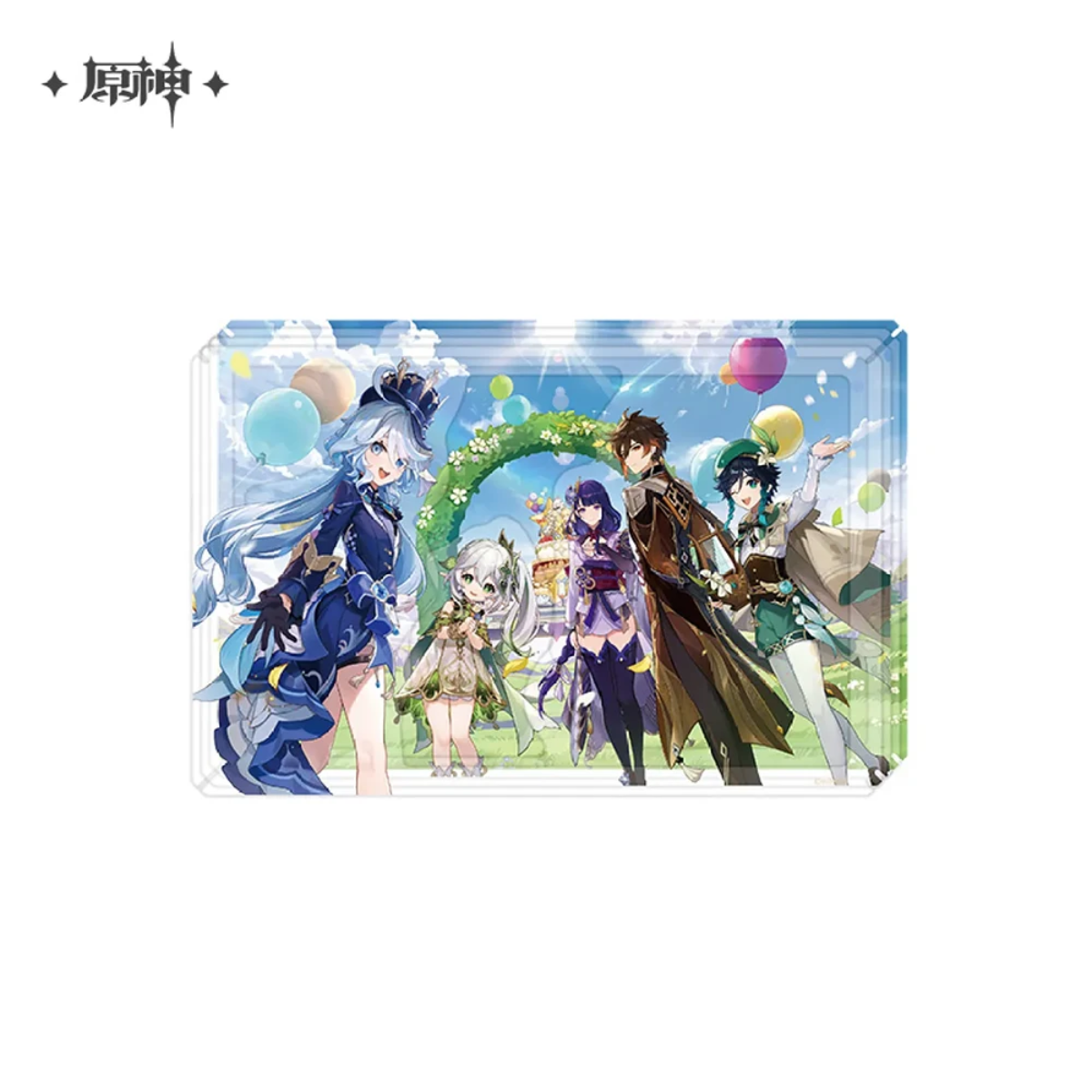miHoYo Genshin Impact Anniversary Layered Acrylic Artwork-3rd Anniversary-miHoYo-Ace Cards & Collectibles