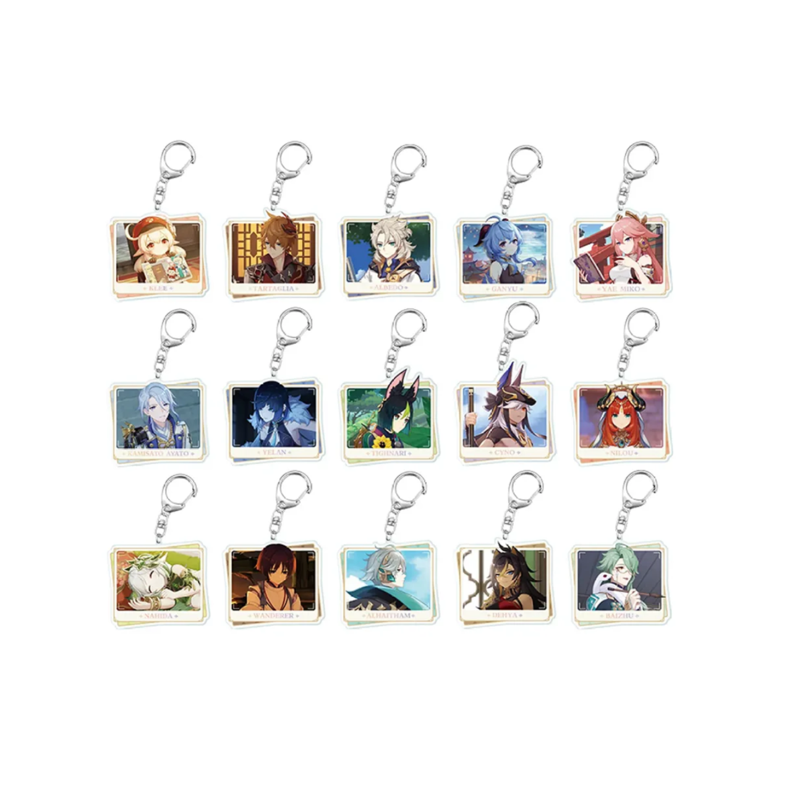 miHoYo Genshin Impact Character PV Acrylic Keychain-Klee-miHoYo-Ace Cards & Collectibles