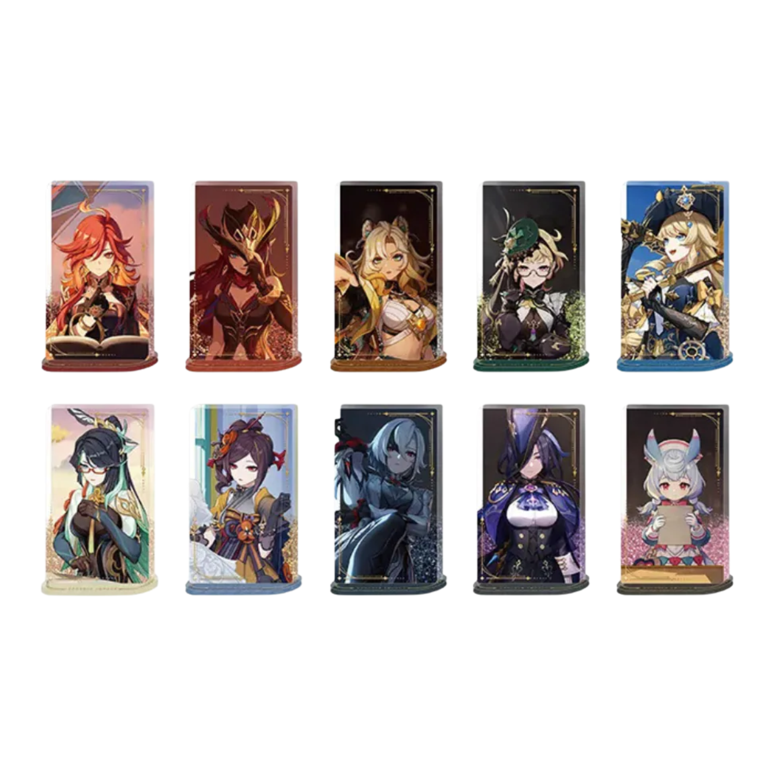 miHoYo Genshin Impact Character PV Glitter Quicksand Acrylic Stand-Zhongli-miHoYo-Ace Cards & Collectibles