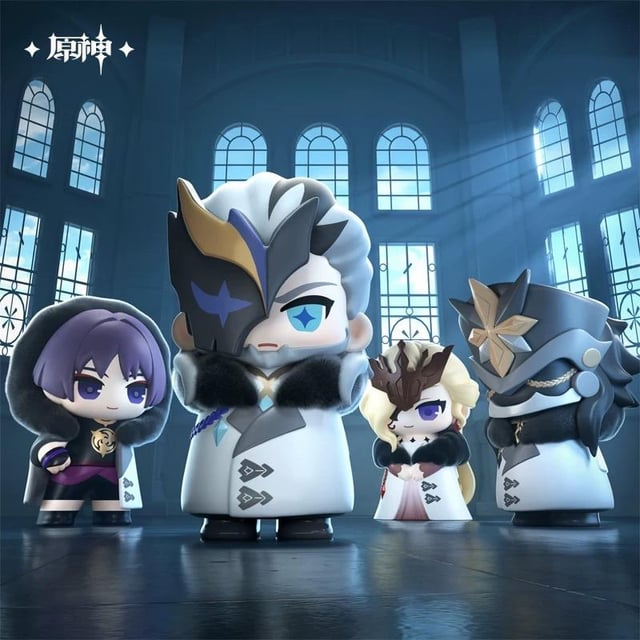 miHoYo Genshin Impact Fatui Harbingers Chibi Blind Box Series-Single Box (Random)-miHoYo-Ace Cards & Collectibles