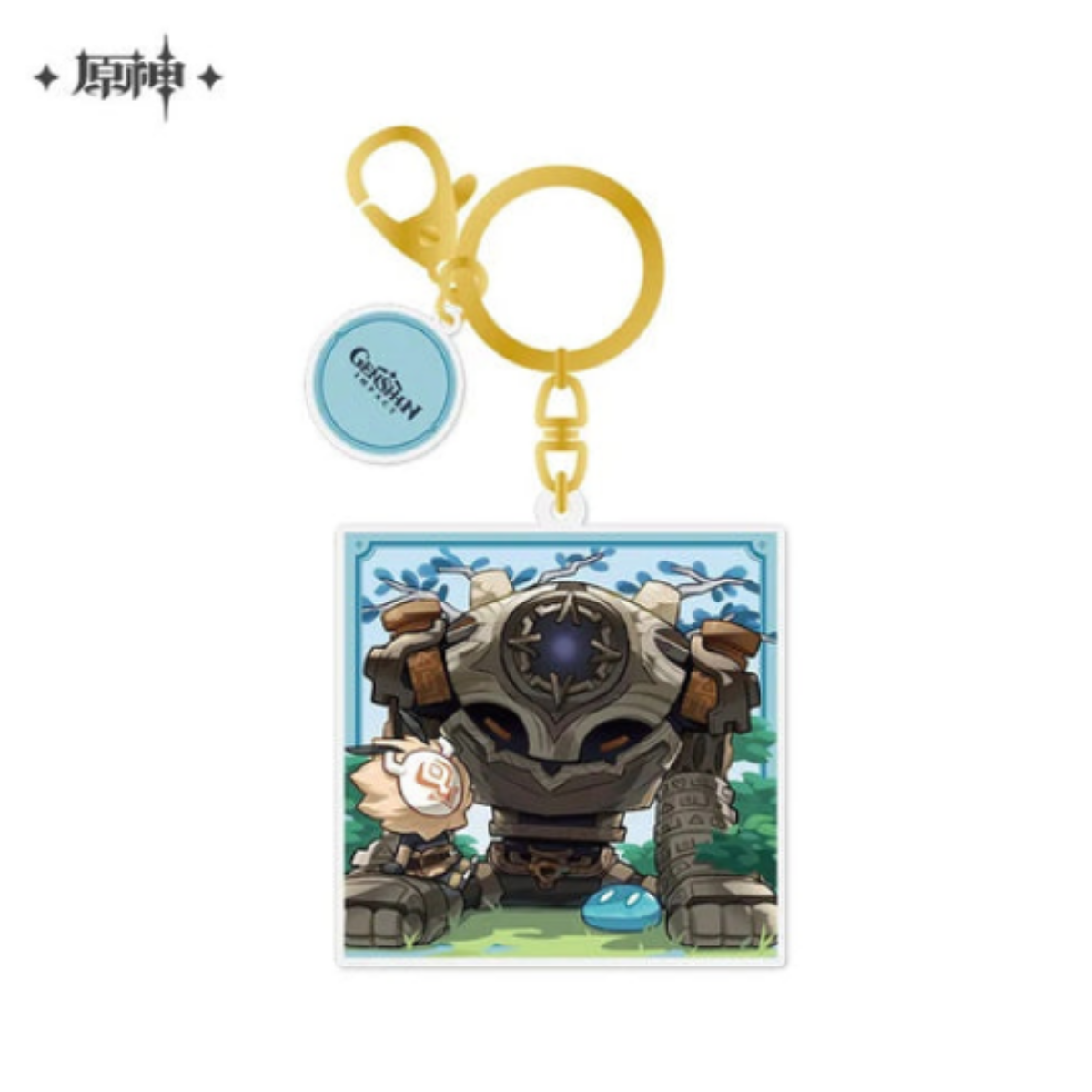 miHoYo Genshin Impact Game Art Exhibition 2023 Chibi Acrylic Keychain Series-Ruin Guard-miHoYo-Ace Cards & Collectibles