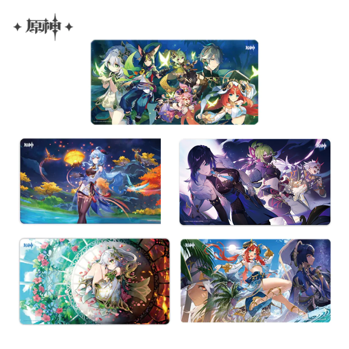 miHoYo Genshin Impact -Hidden Dreams In The Depths A Pattern - Theme Mousepad-miHoYo-Ace Cards &amp; Collectibles