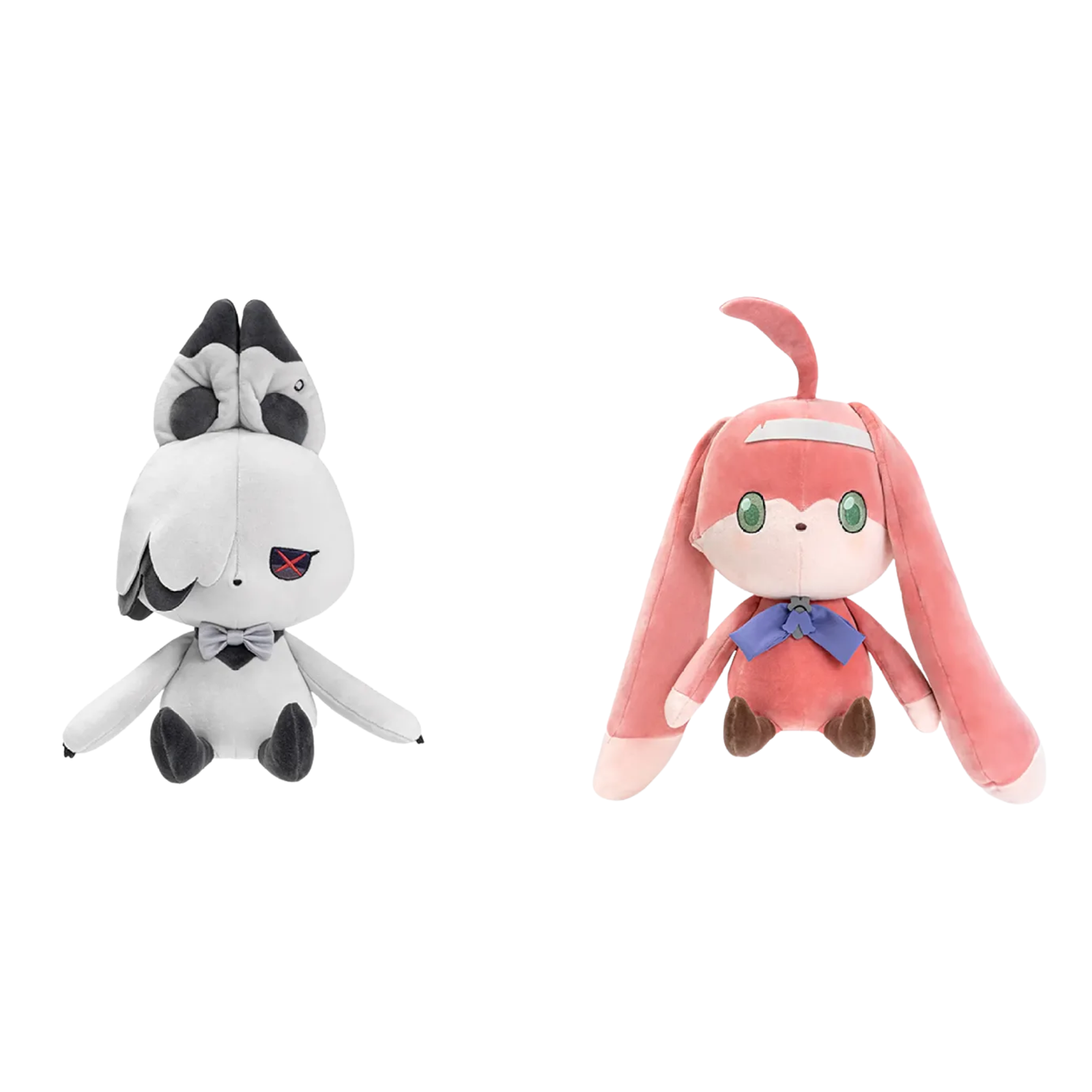 miHoYo Genshin Impact House of the Hearth Rabbit Arlecchino & Clervie Plushie / Keychain-Peruere (Plush)-miHoYo-Ace Cards & Collectibles