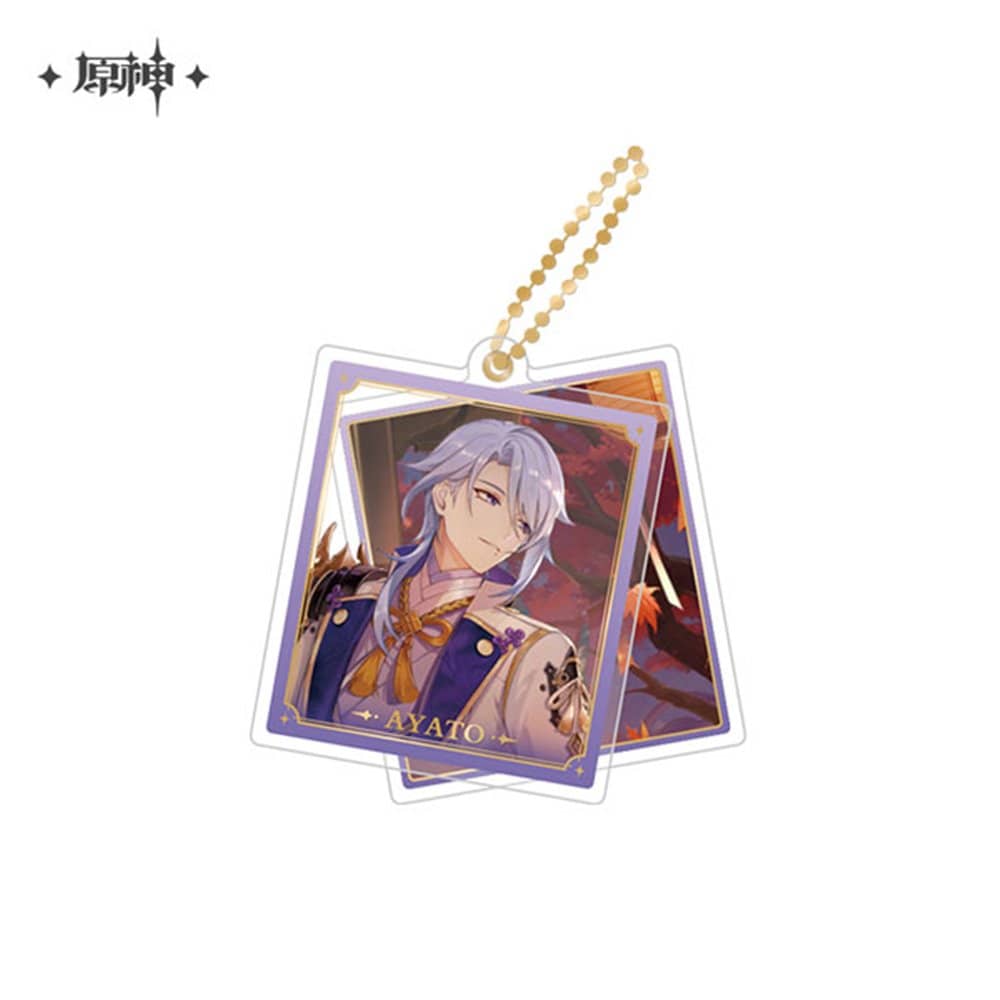 miHoYo Genshin Impact Slide Acrylic Keychain Series-Aether-miHoYo-Ace Cards & Collectibles