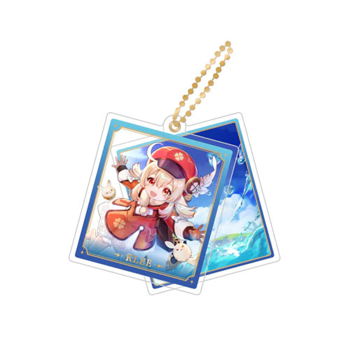 miHoYo Genshin Impact Slide Acrylic Keychain Series-Aether-miHoYo-Ace Cards & Collectibles