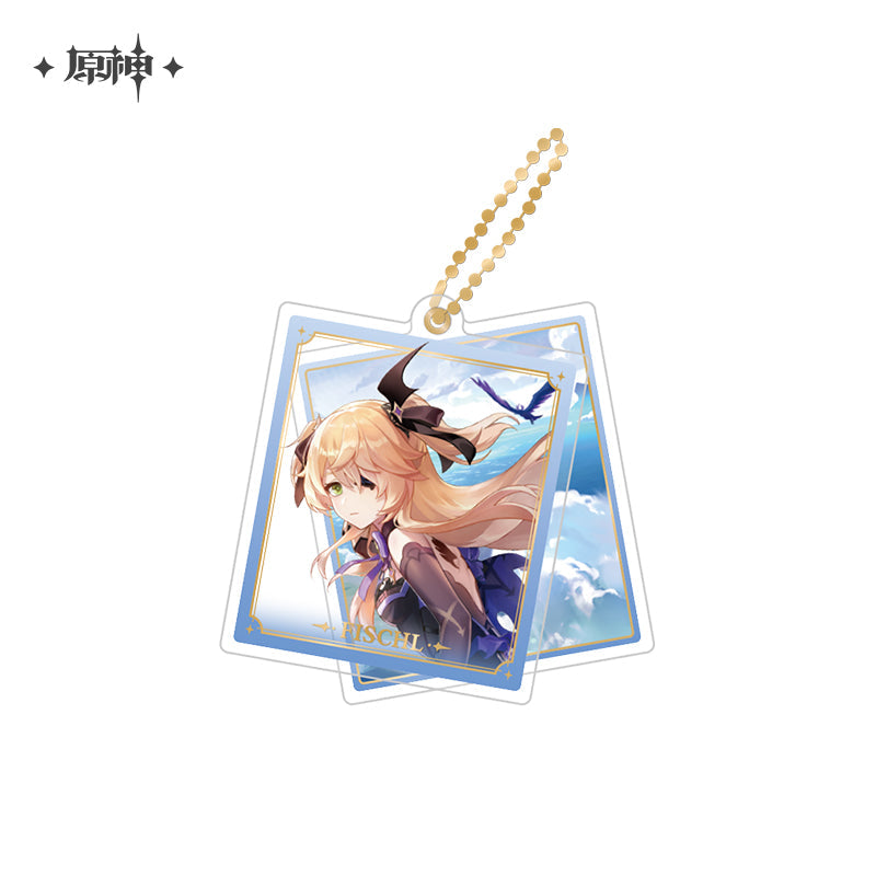 miHoYo Genshin Impact Slide Acrylic Keychain Series-Aether-miHoYo-Ace Cards & Collectibles