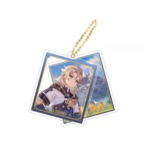 miHoYo Genshin Impact Slide Acrylic Keychain Series-Aether-miHoYo-Ace Cards & Collectibles
