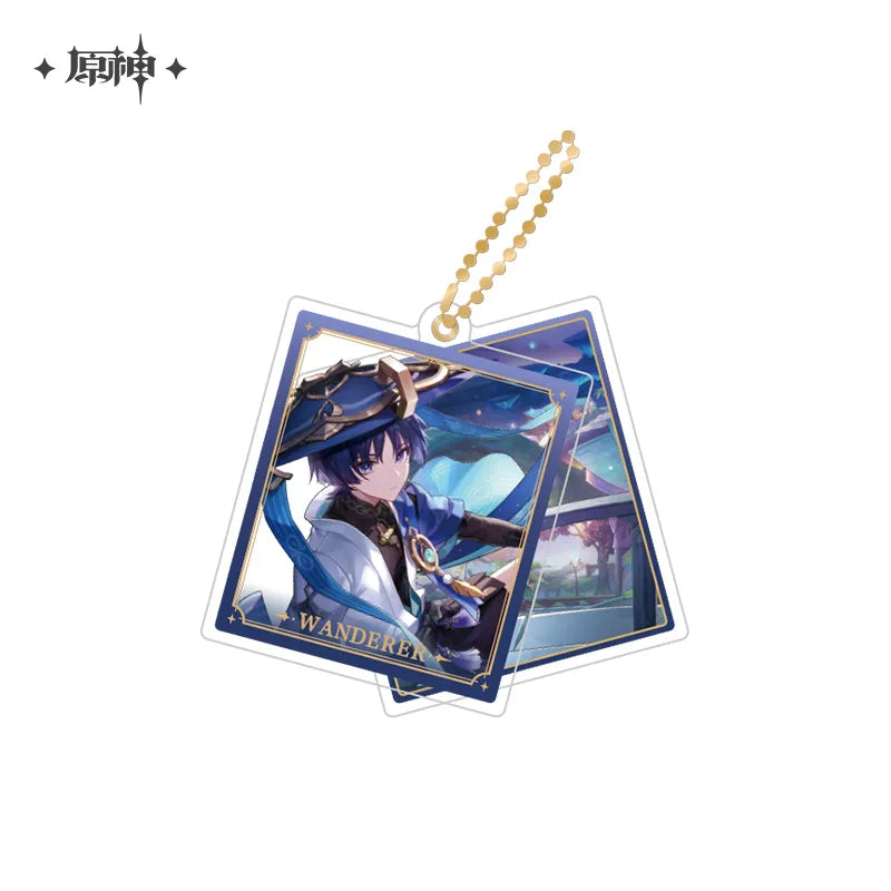 miHoYo Genshin Impact Slide Acrylic Keychain Series-Aether-miHoYo-Ace Cards & Collectibles