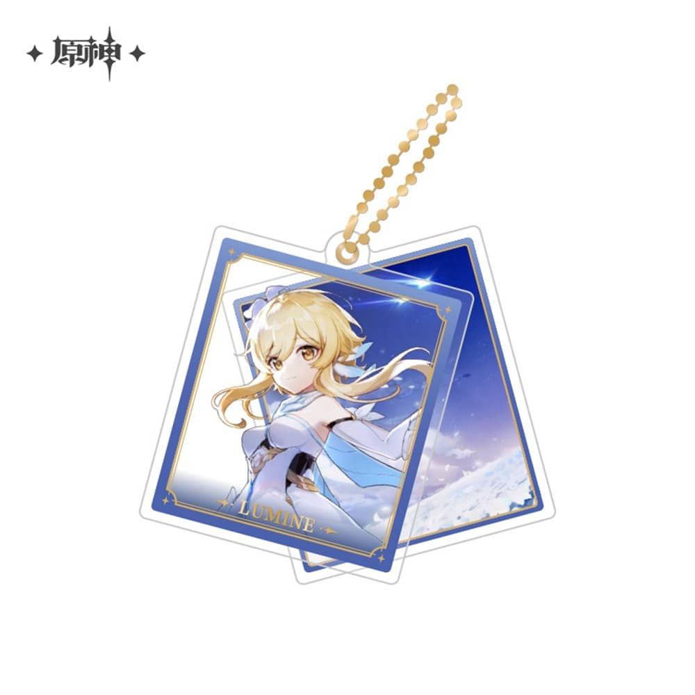 miHoYo Genshin Impact Slide Acrylic Keychain Series-Aether-miHoYo-Ace Cards & Collectibles
