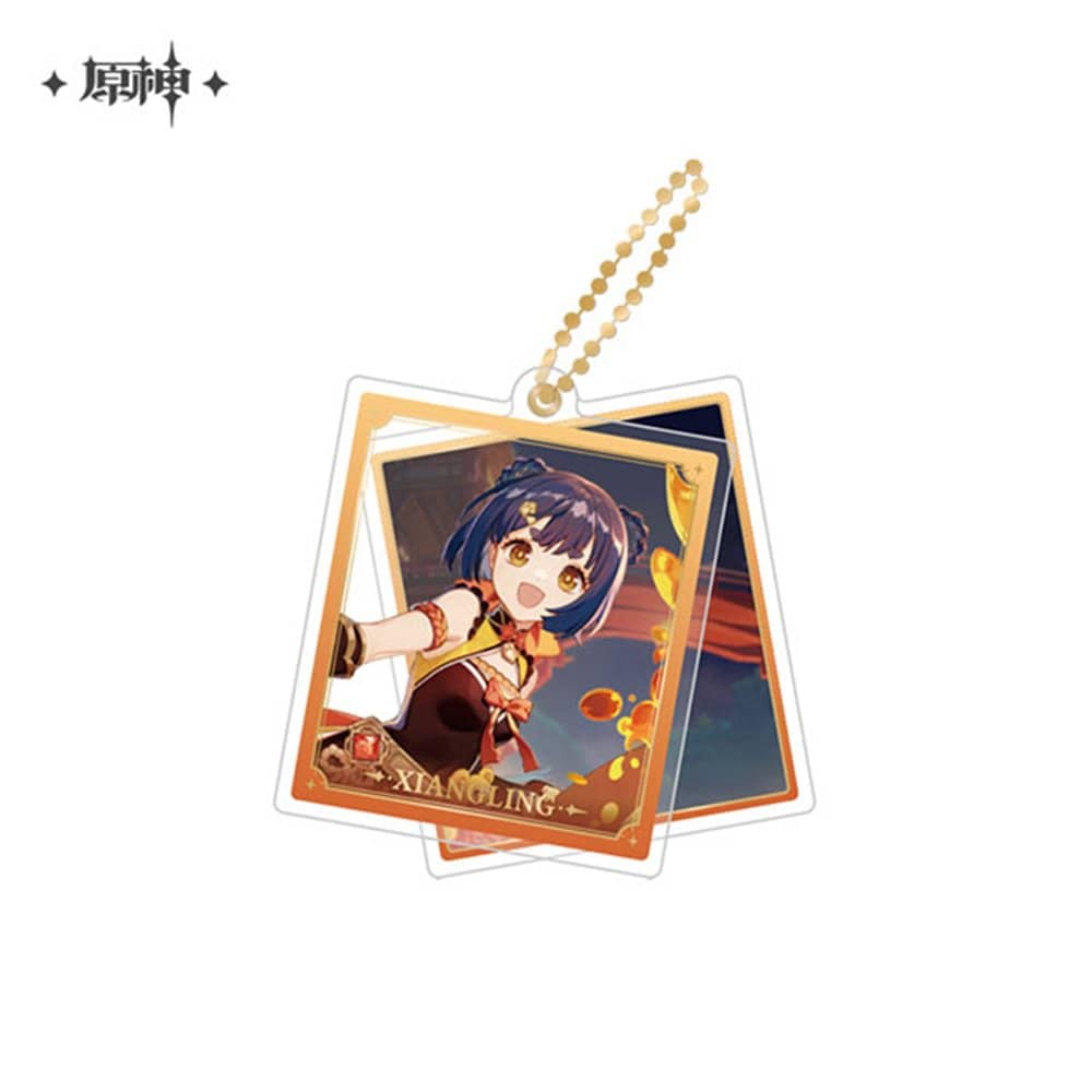 miHoYo Genshin Impact Slide Acrylic Keychain Series-Aether-miHoYo-Ace Cards & Collectibles