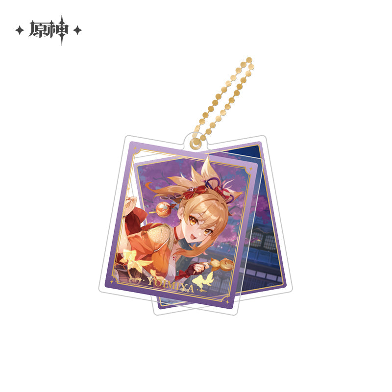 miHoYo Genshin Impact Slide Acrylic Keychain Series-Aether-miHoYo-Ace Cards & Collectibles