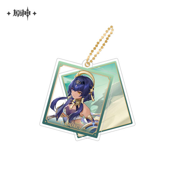 miHoYo Genshin Impact Slide Acrylic Keychain Series-Candace-miHoYo-Ace Cards & Collectibles
