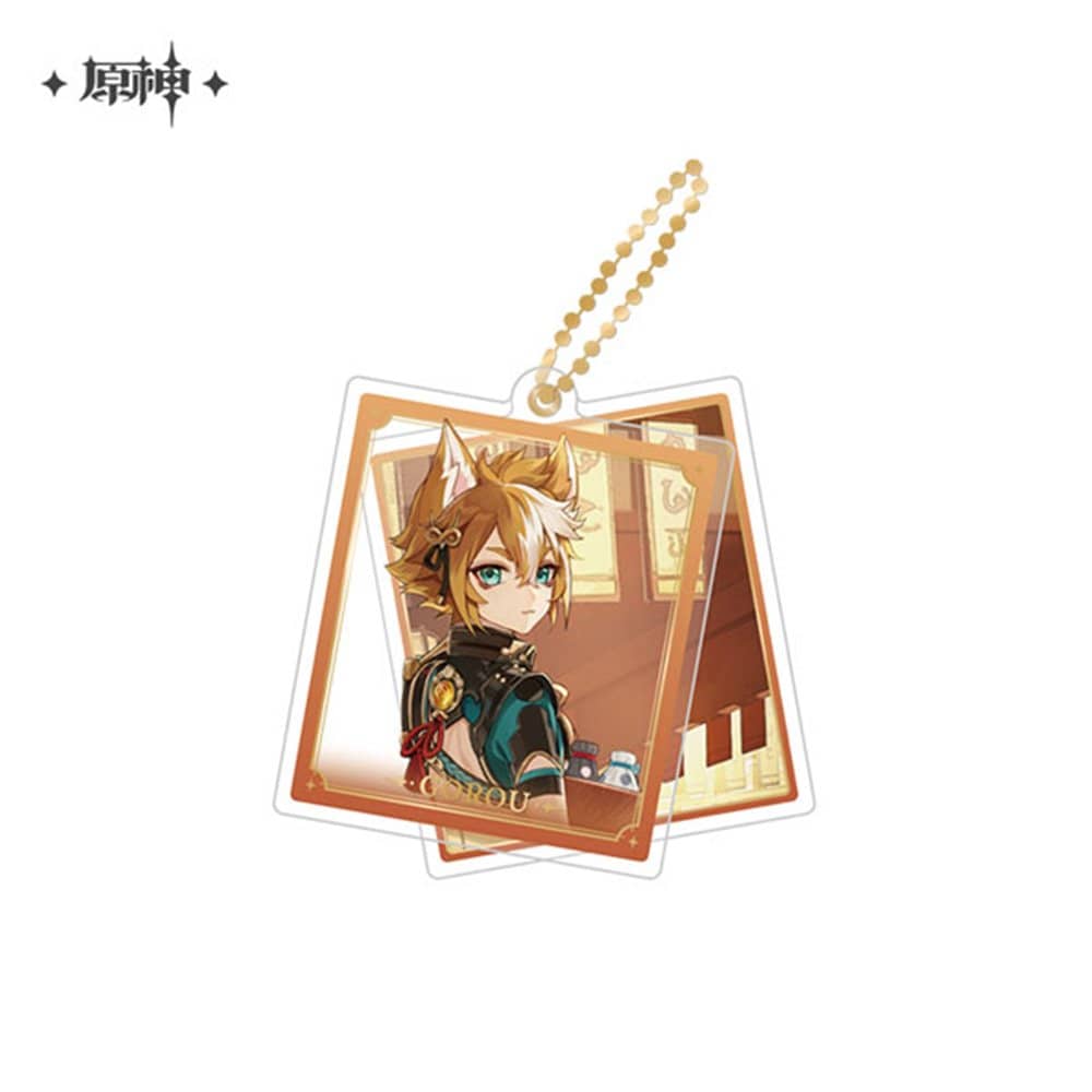 miHoYo Genshin Impact Slide Acrylic Keychain Series-Gorou-miHoYo-Ace Cards & Collectibles