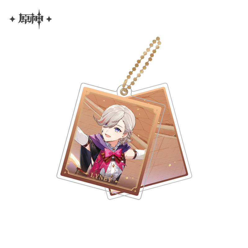 miHoYo Genshin Impact Slide Acrylic Keychain Series-Lyney-miHoYo-Ace Cards & Collectibles