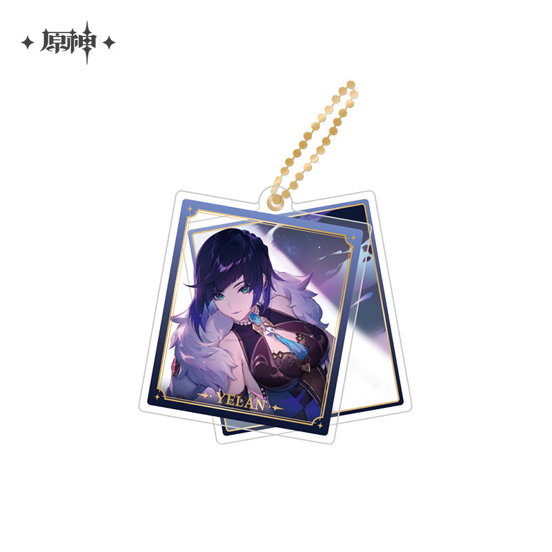miHoYo Genshin Impact Slide Acrylic Keychain Series-Yelan-miHoYo-Ace Cards & Collectibles