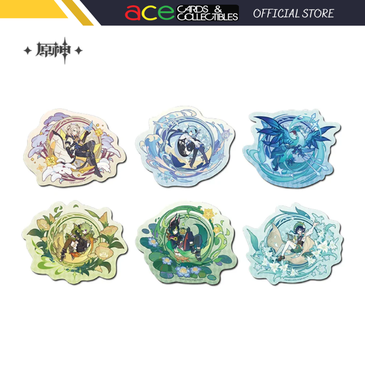miHoYo Genshin Impact Windblume’s Breath Irregular Shape Mouse Pad-Albedo-miHoYo-Ace Cards &amp; Collectibles