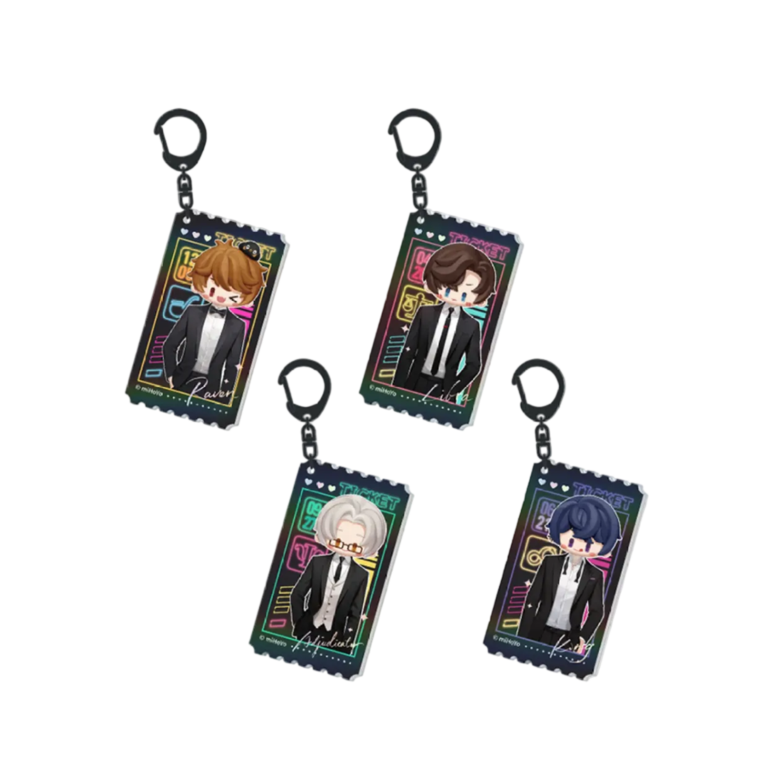 miHoYo Tears of Themis Heart-Stealing Acrylic Keychain Series-Xia Yan-miHoYo-Ace Cards & Collectibles