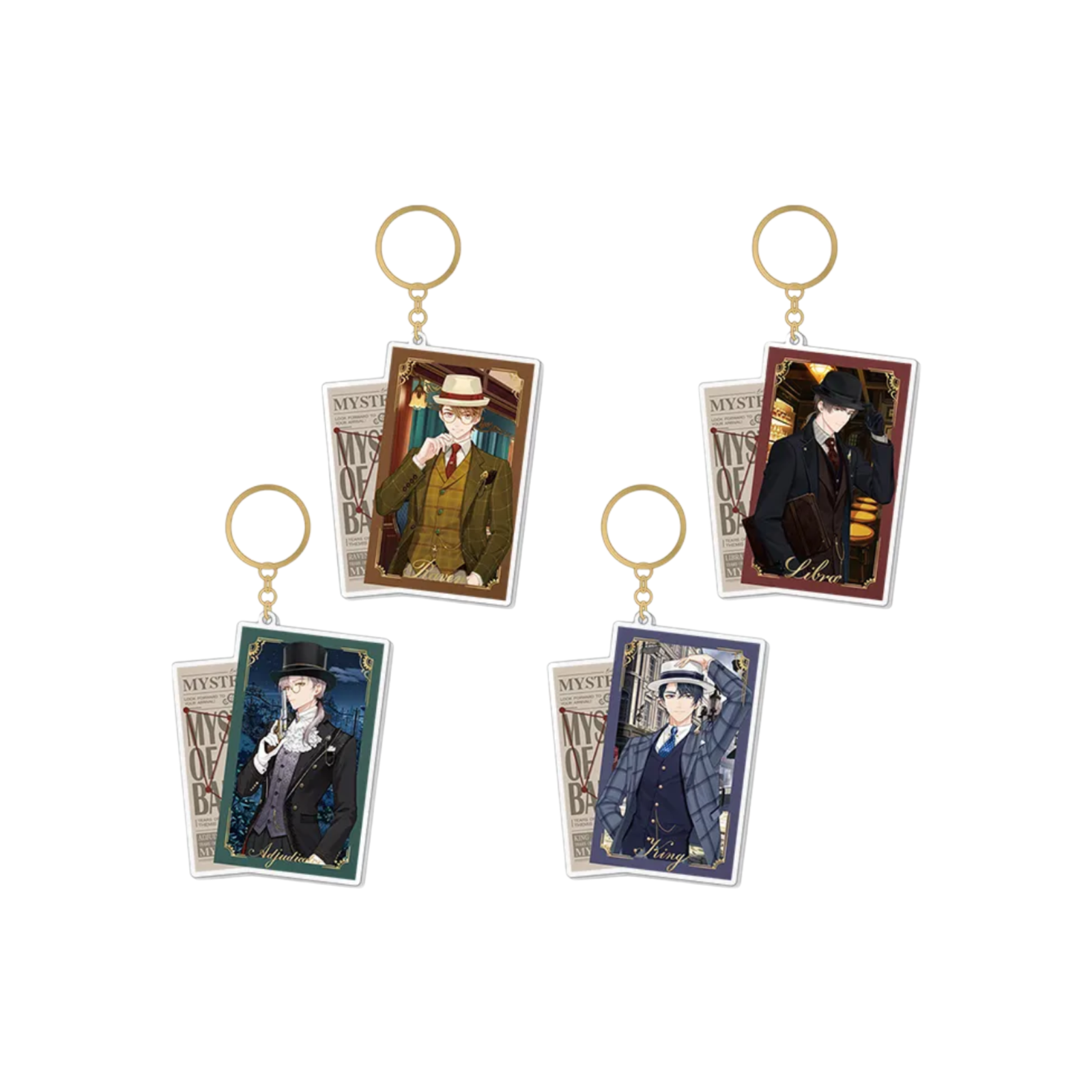 miHoYo Tears of Themis Love Beckeron Acrylic Keychain Series-Xia Yan-miHoYo-Ace Cards & Collectibles
