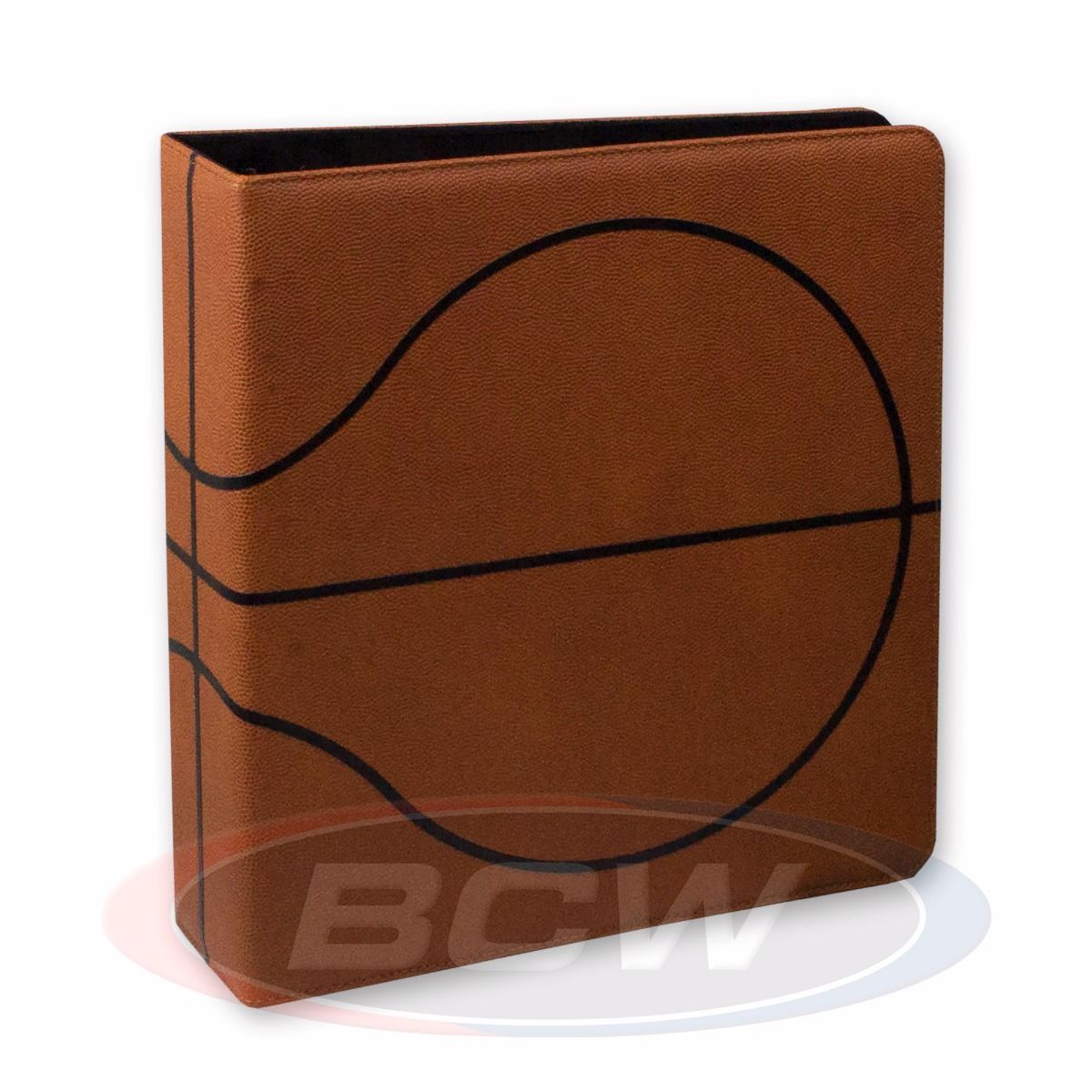 BCW 3 in. Album - Basketball Collectors Album - Premium Brown-BCW Supplies-Ace Cards & Collectibles