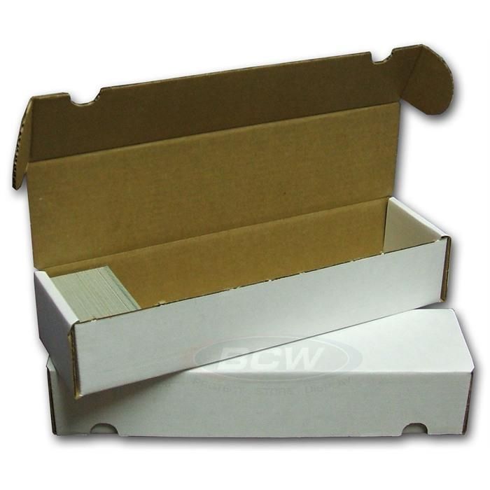 BCW Cardboard 800 Count Storage Box-BCW Supplies-Ace Cards & Collectibles