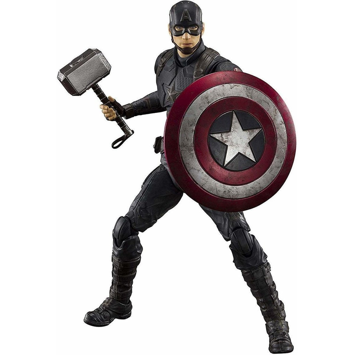 Avengers: Endgame S.H.Figuarts Captain America (Final Battle Edition)-Bandai-Ace Cards & Collectibles