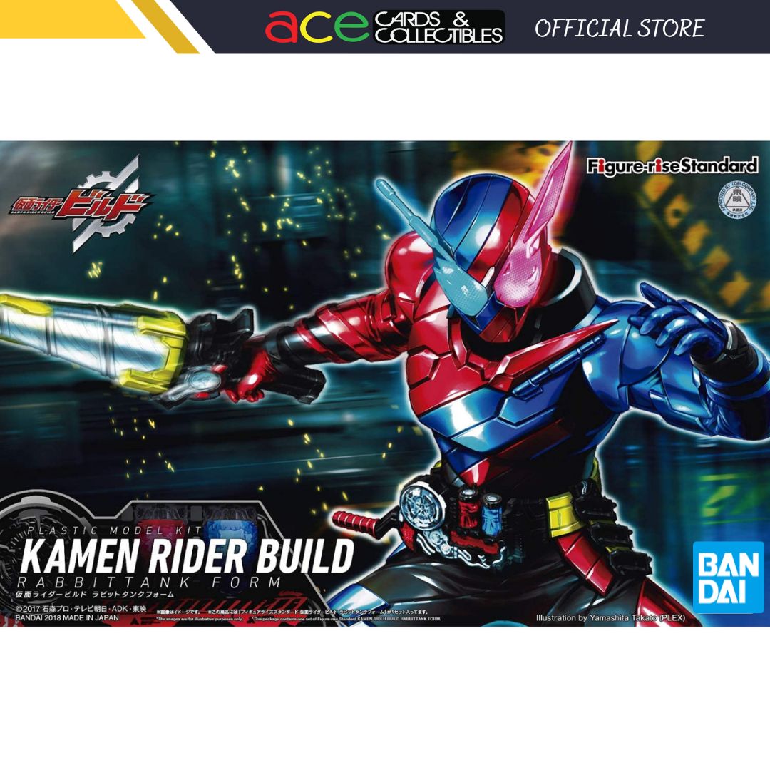 Bandai Spirits Figure-rise Standard Kamen Rider Build [Rabbit Tank Form]-Bandai-Ace Cards & Collectibles