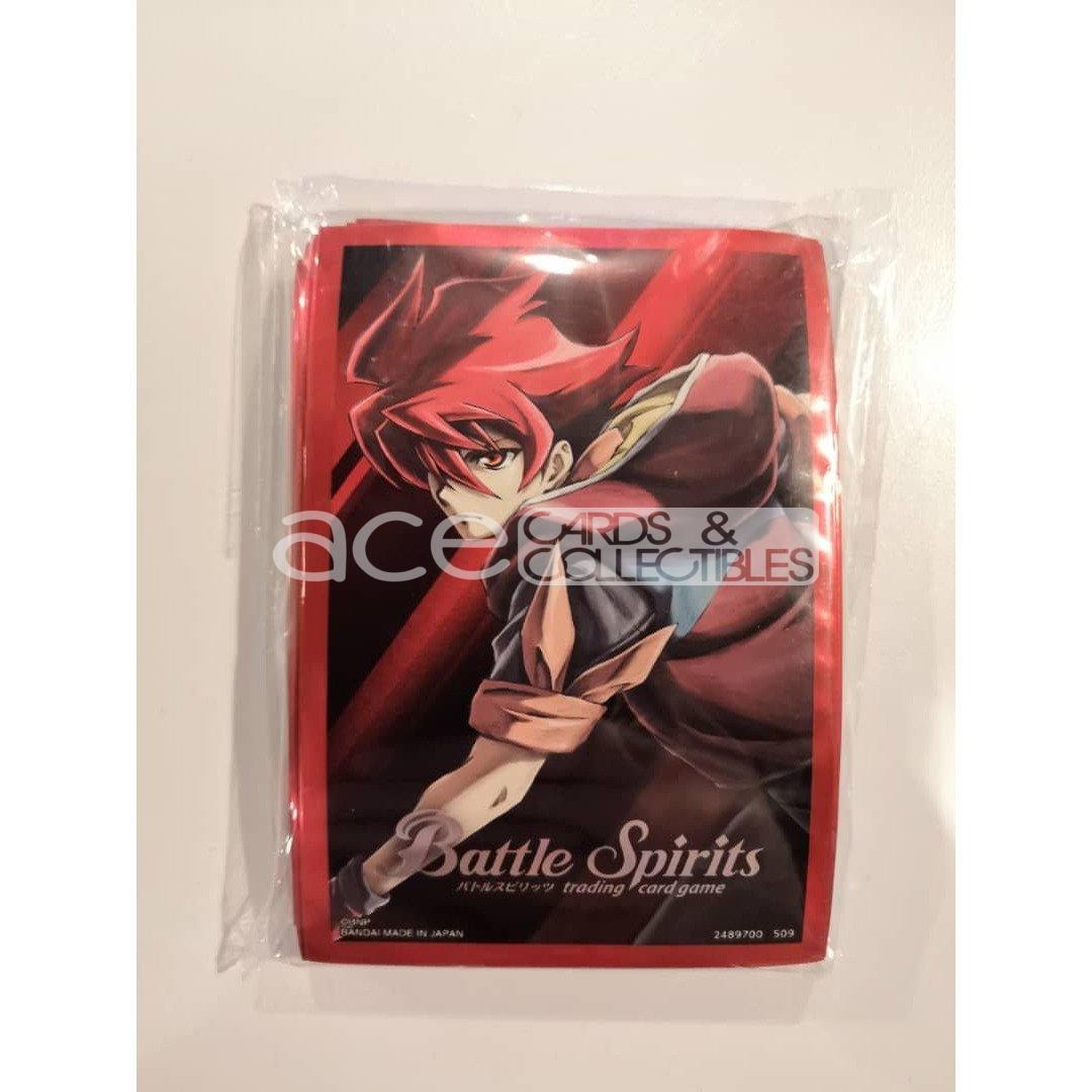 Battle Spirits Sleeve Collection Saga Brave &quot;Red&quot;-Bandai-Ace Cards &amp; Collectibles