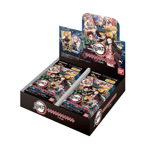 Demon Slayer: Kimetsu no Yaiba Devil&#39;s Blade Stained Glass Card 2 Pack Ver.-Whole Box (20 packs)-Bandai-Ace Cards &amp; Collectibles