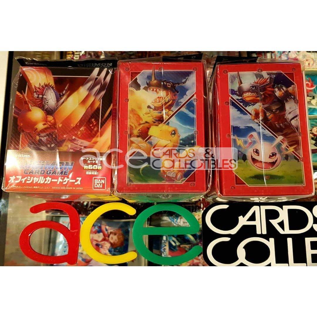 Digimon Card Game Official Deck Box &#39;WarGreymon&quot;-Bandai-Ace Cards &amp; Collectibles
