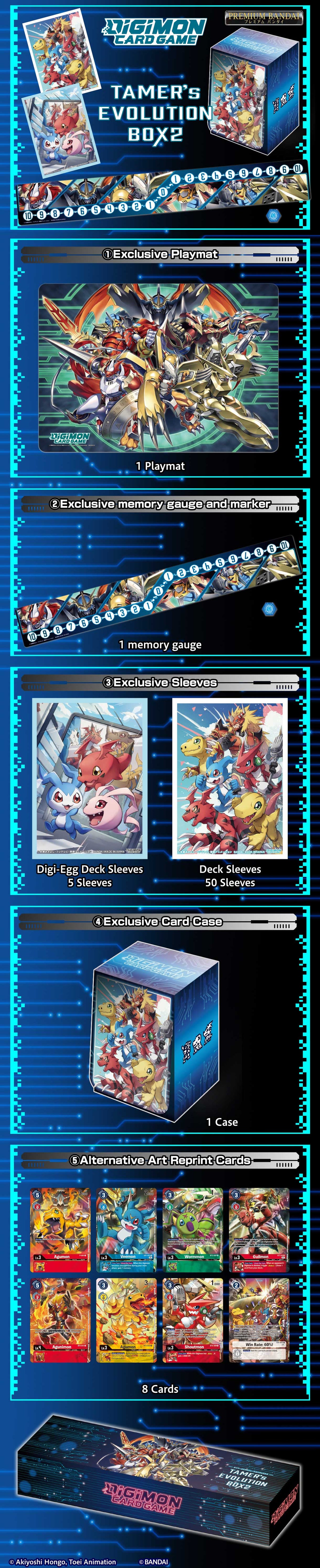 Digimon Card Game Tamers Evolution Accessory Box Vol. 2 [PB-06]-Bandai-Ace Cards &amp; Collectibles