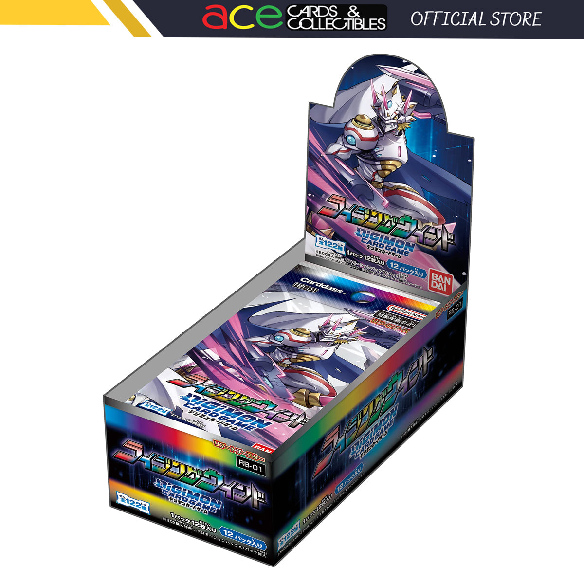 Digimon Card Game Theme Booster Box- RB-01 (Japanese)-Bandai-Ace Cards &amp; Collectibles