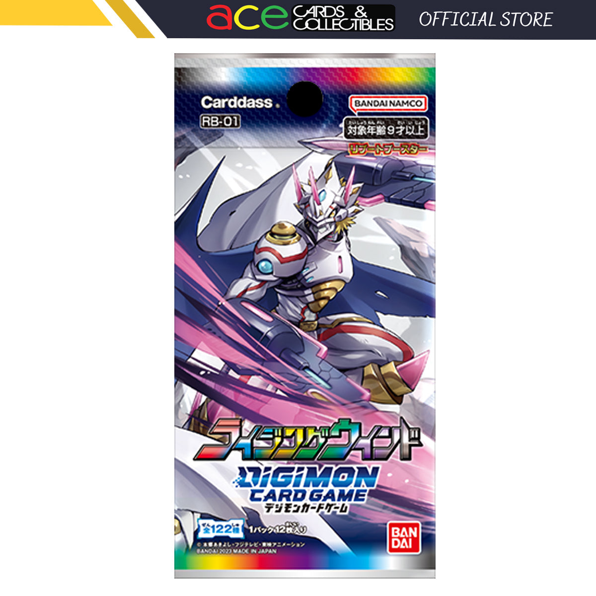 Digimon Card Game Theme Booster Pack- RB-01 (Japanese)-Bandai-Ace Cards &amp; Collectibles