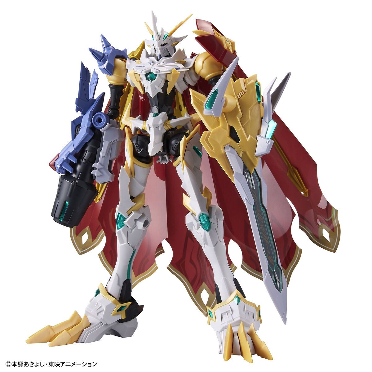 Digimon Figure-rise Standard Amplified Omegamon (X Antibody)-Bandai-Ace Cards & Collectibles