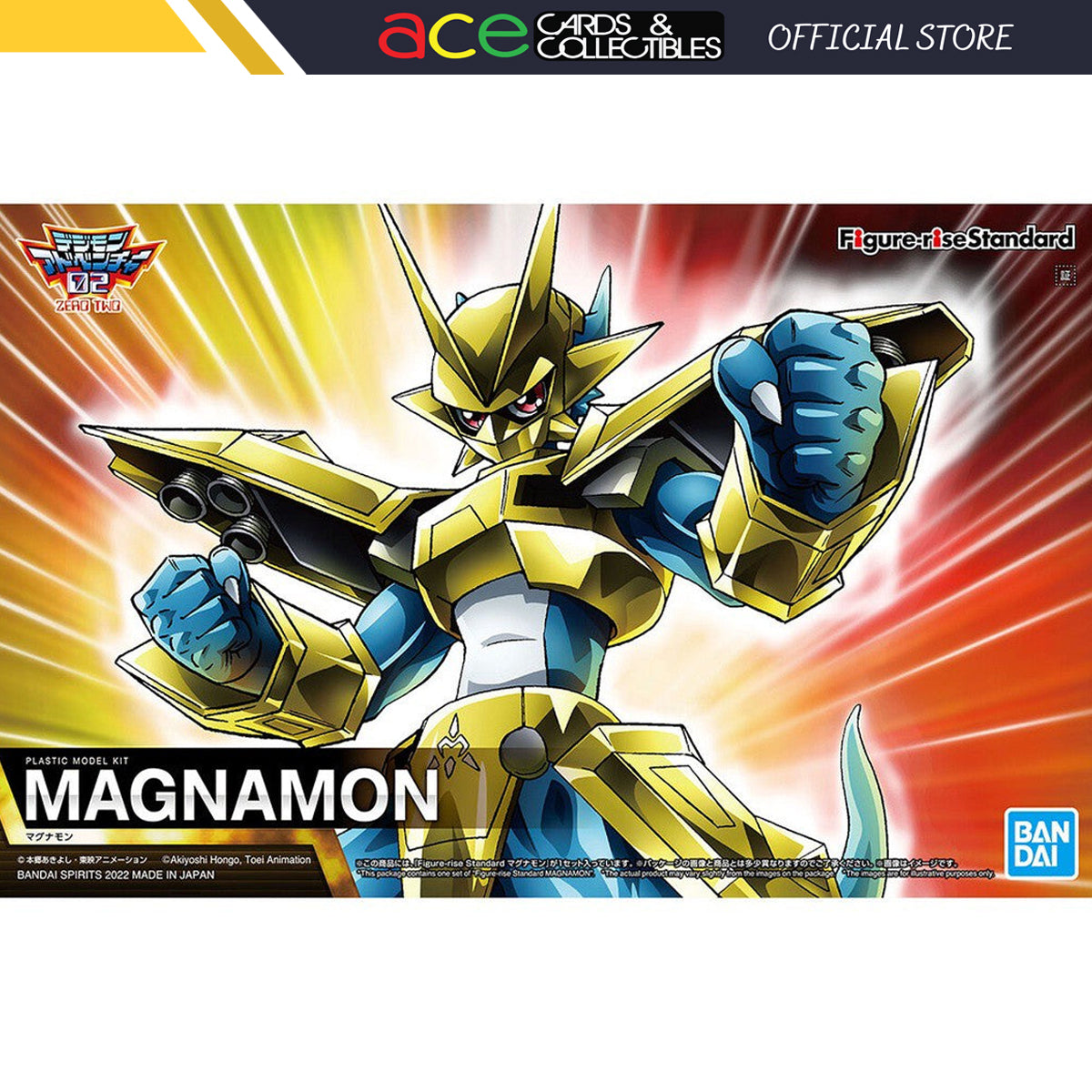 Digimon Figure-rise Standard Magnamon-Bandai-Ace Cards & Collectibles