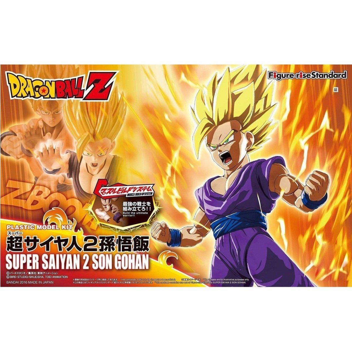 Dragon Ball Figure-rise Standard Super Saiyan 2 Son Gohan-Bandai-Ace Cards & Collectibles