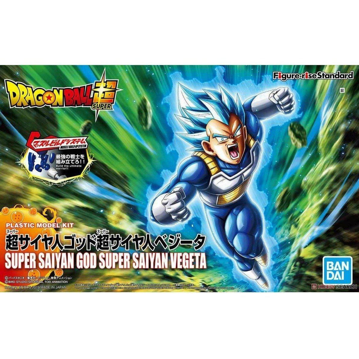 Dragon Ball Figure-rise Standard Super Saiyan God Super Saiyan Vegeta-Bandai-Ace Cards & Collectibles
