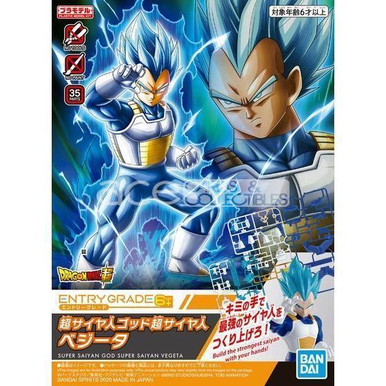 Dragon Ball Super Entry Grade Super Saiyan God Vegeta-Bandai-Ace Cards & Collectibles