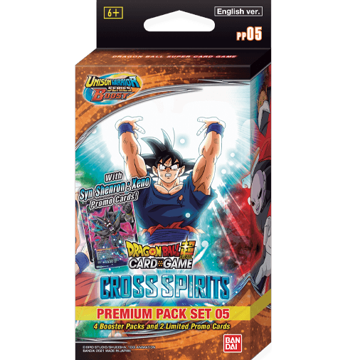 Dragon Ball Super TCG: Cross Spirits Premium Pack Set 05 [PP05]-Bandai-Ace Cards & Collectibles