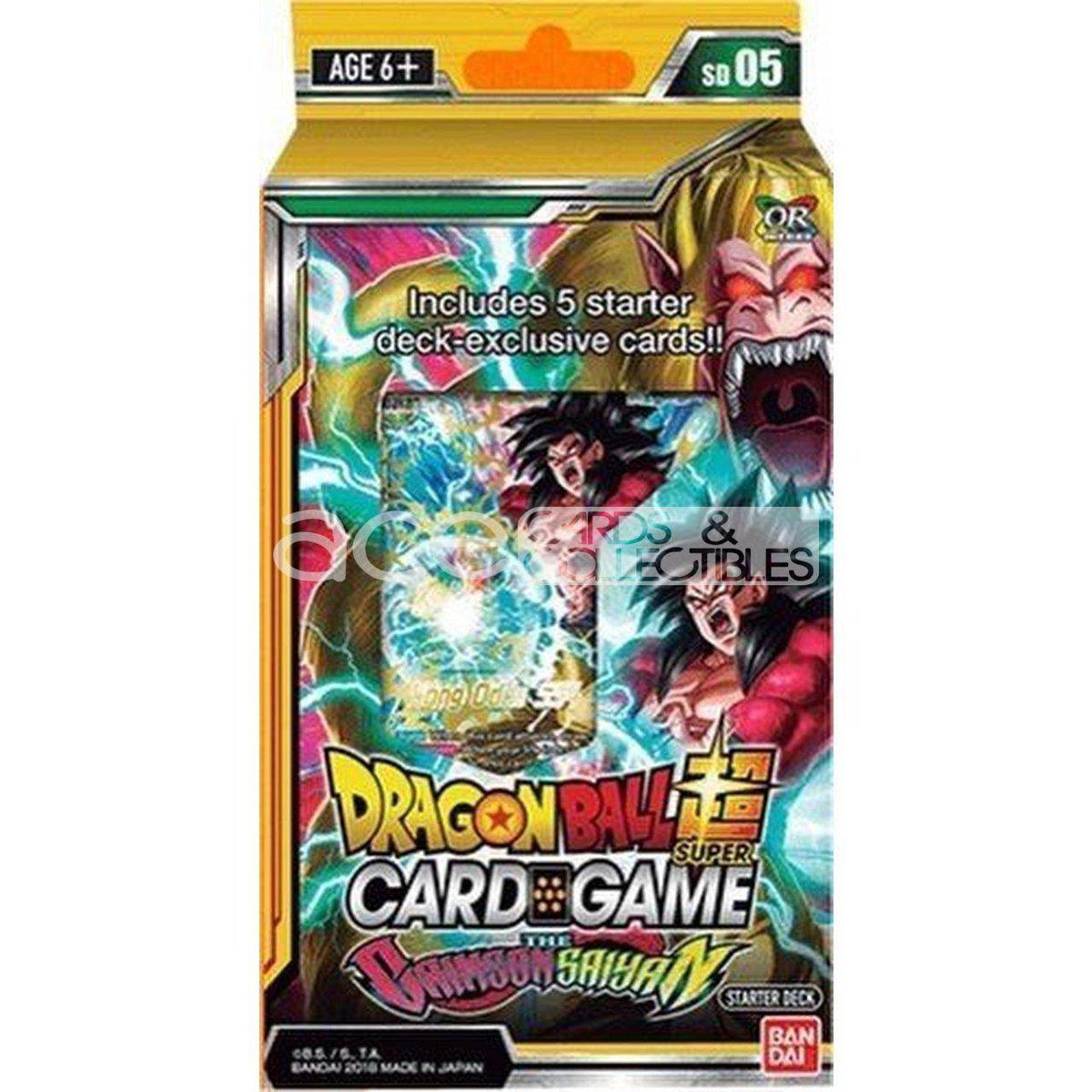 Dragon Ball Super TCG: The Crimson Saiyan [DBS-SD05]-Bandai-Ace Cards & Collectibles